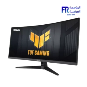 Alternative view of Asus TUF Gaming VG34VQ3B 34 Inch 180 Hz 1 Ms WQHD VA 1500R Curved Wired Black Monitor