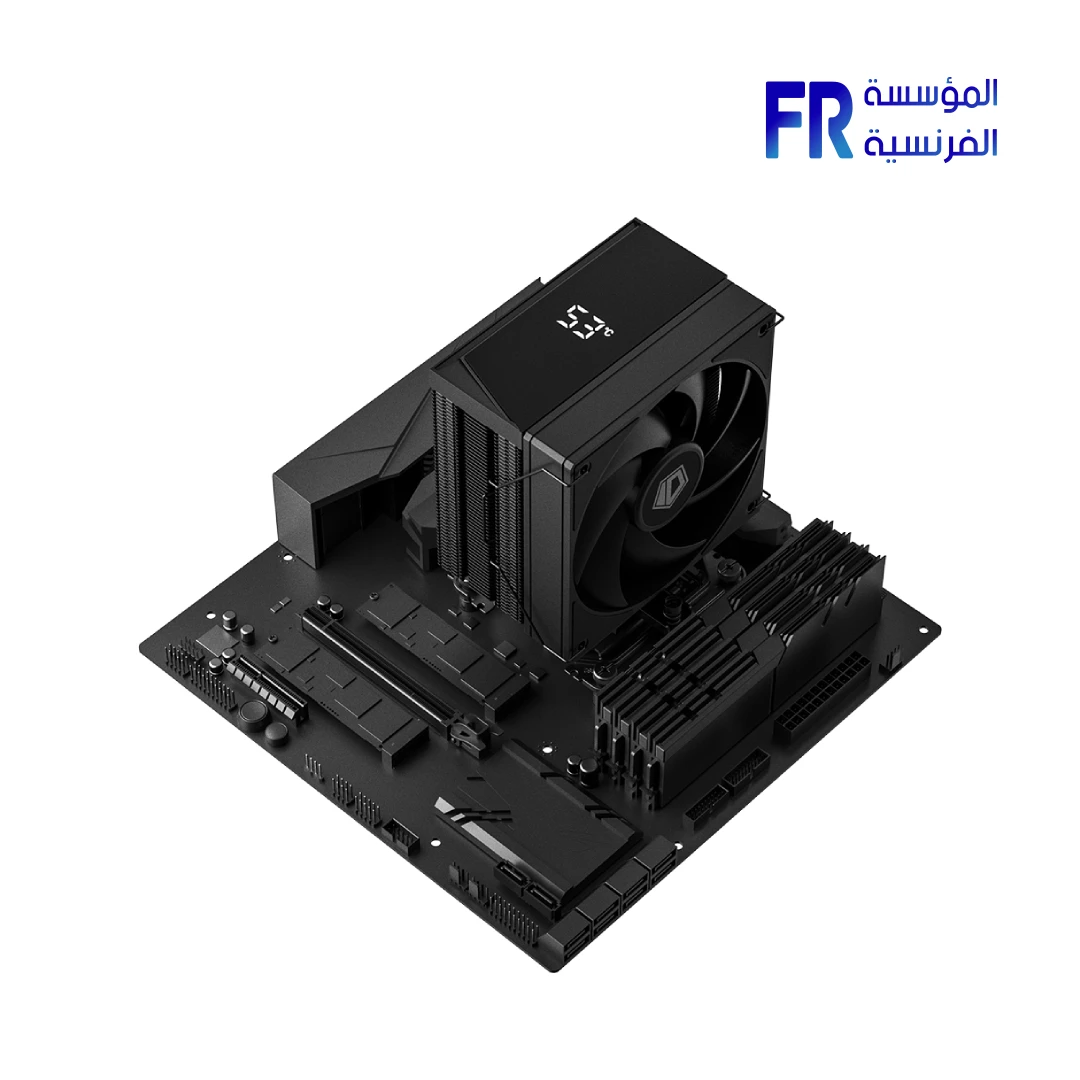 ID-COOLING FROZN A410 TD ARGB Air CPU Cooler with Digital Screen and FDB Fan
