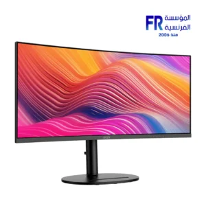 Msi Modern MD342CQP 34 Inch UWQHD 3440x1440 120Hz VA 1500R 1ms MPRT 98W PD TYPE-C Speakers Black Monitor