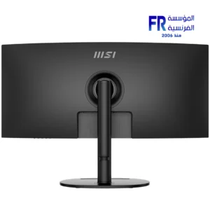 Msi Modern MD342CQP 34 Inch UWQHD 3440x1440 120Hz VA 1500R 1ms MPRT 98W PD TYPE-C Speakers Black Monitor