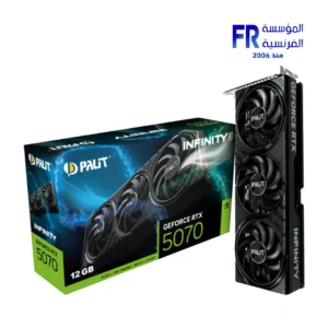 Palit GeForce RTX 5070 Infinity 3 12GB GDDR7 192 Bit Graphics Card NE75070019K9-GB2050S 4710562245097