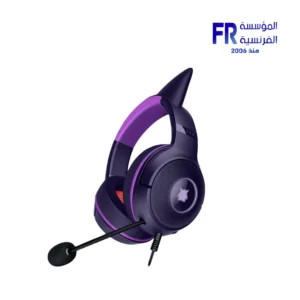 Razer Kraken Kitty V2 USB Gengar Edition Gaming Headset with RGB Cat Ears