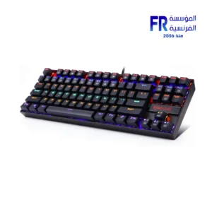 Alternative view of Redragon Kumara K552 RGB Brown Switch Wired Black Gaming Keyboard
