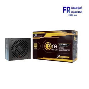 Seasonic Core GX-750 ATX3 750W Atx 3.1 80 Plus Gold Cybenetics Platinum Fully Modular Hydro Dynamic Bearing Fan Power Supply