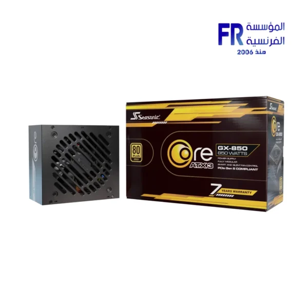 Seasonic Core GX-850 850W 80+ Gold ATX 3.1 PSU | Alfrensia