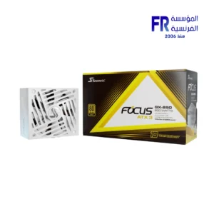 Seasonic Focus GX-850 White 850W 80 Plus Gold ATX 3.1 Power Supply