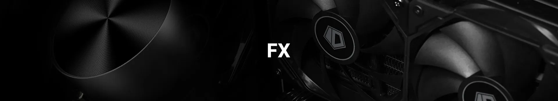 ID-COOLING FX Series Liquid Cooler Ecosystem Visual Identity