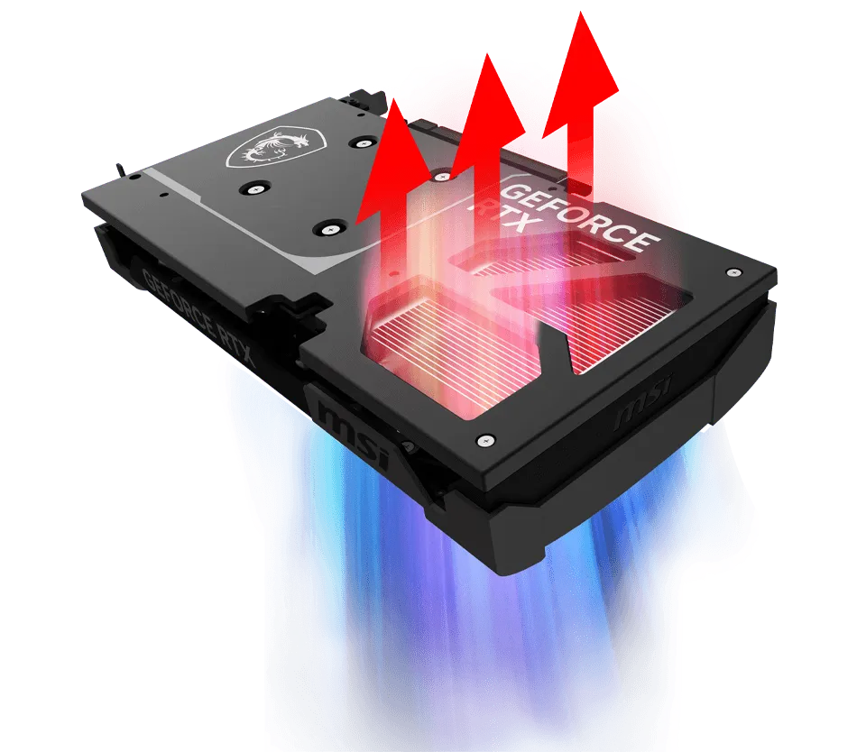 MSI robust flow-through backplate system