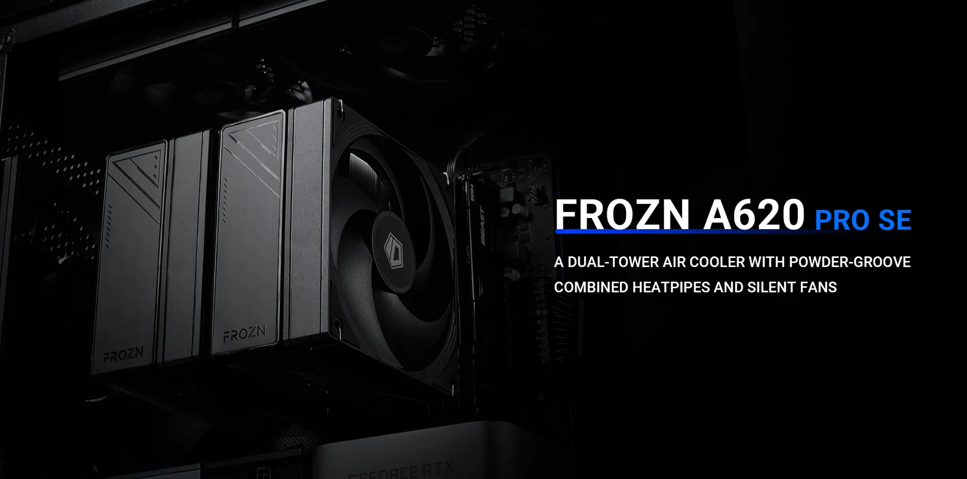 FROZN A620 PRO SE Air CPU Cooler Hero Visual Overview