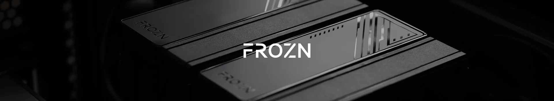 FROZN Series Air Cooler Ecosystem Visual Identity