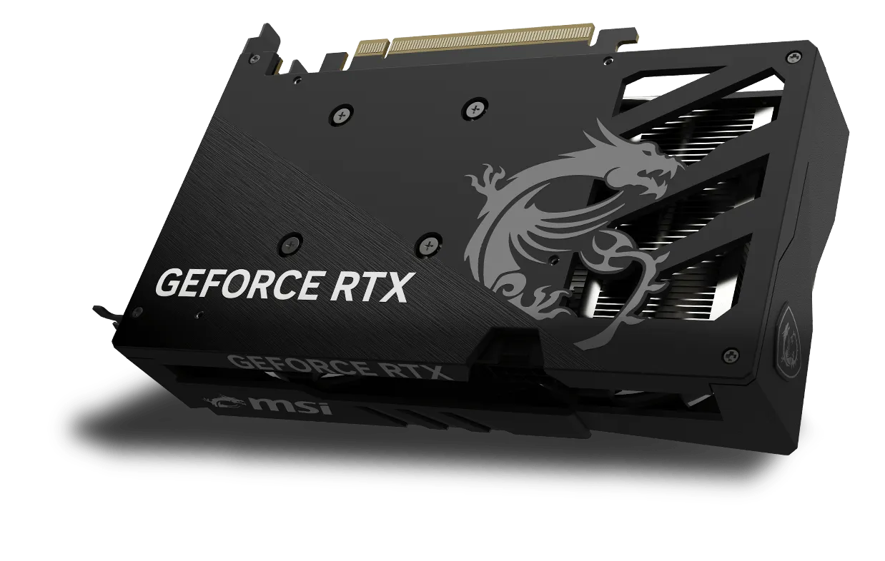 Compact modern look of MSI GeForce RTX 5050 8G GAMING OC