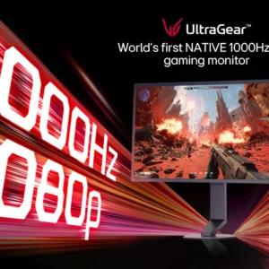 LG UltraGear 25G590B 24.5 Inch 1000Hz FHD Gaming Monitor