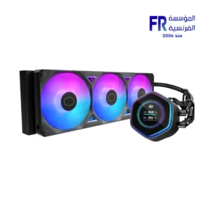 Cooler Master MasterLiquid Atmos II LCD 360mm ARGB Black AIO Liquid CPU Cooler