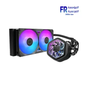 Cooler Master Masterliquid Atmos II Vrm 240mm Argb Black Aio Liquid Cpu Cooler