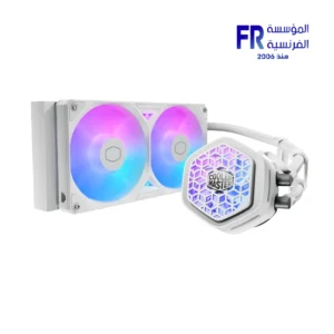 Cooler Master Atmos II VRM 240mm ARGB White AIO Liquid CPU Cooler