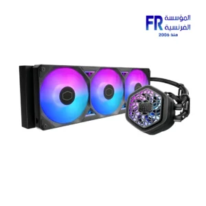 Cooler Master Atmos II VRM 360mm ARGB Black AIO Liquid CPU Cooler