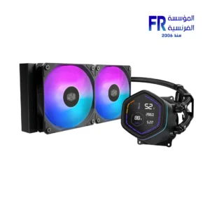 Cooler Master Core Nex Digital 240mm ARGB Black AIO Liquid CPU Cooler