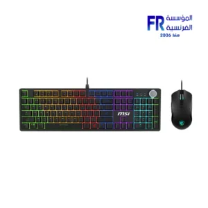 MSI Forge GK320 Combo Keyboard and Mouse Front View
