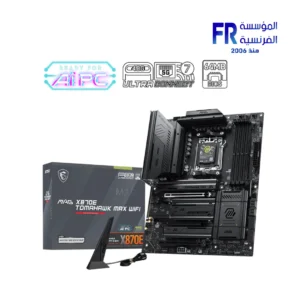 MSI MAG X870E Tomahawk Max WiFi AM5 Motherboard Front View Egypt Best Price