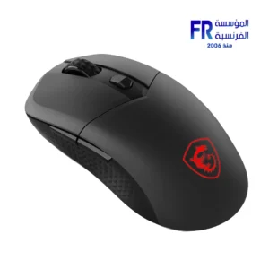 Alternative view of MSI Versa 300 Wireless 8000 DPI RGB Tri-Mode Black Gaming Mouse