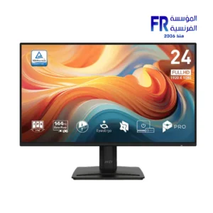 MSI PRO MP242 E14A 23.8 Inch 144Hz IPS FHD Monitor Black
