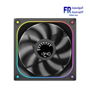 Xigmatek Aero DGT 120 120mm ARGB Case Fan Front View