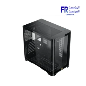 Xigmatek Crystal Storm V2 Mid Tower Case with Curved Tempered Glass and 4 ARGB Fans