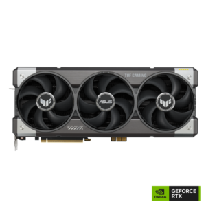 ASUS TUF Gaming GeForce RTX 5080 BTF OC Edition 16GB GDDR7 graphics card, front view