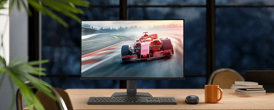 144Hz high refresh rate smooth motion on MSI PRO MP242 E14A business monitor