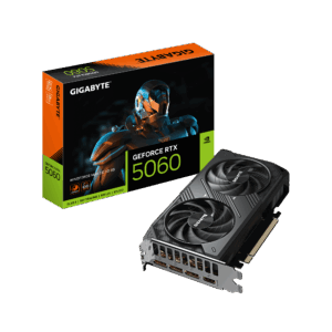 Gigabyte GeForce RTX 5060 WINDFORCE MAX OC V2 8GB GDDR7 graphics card