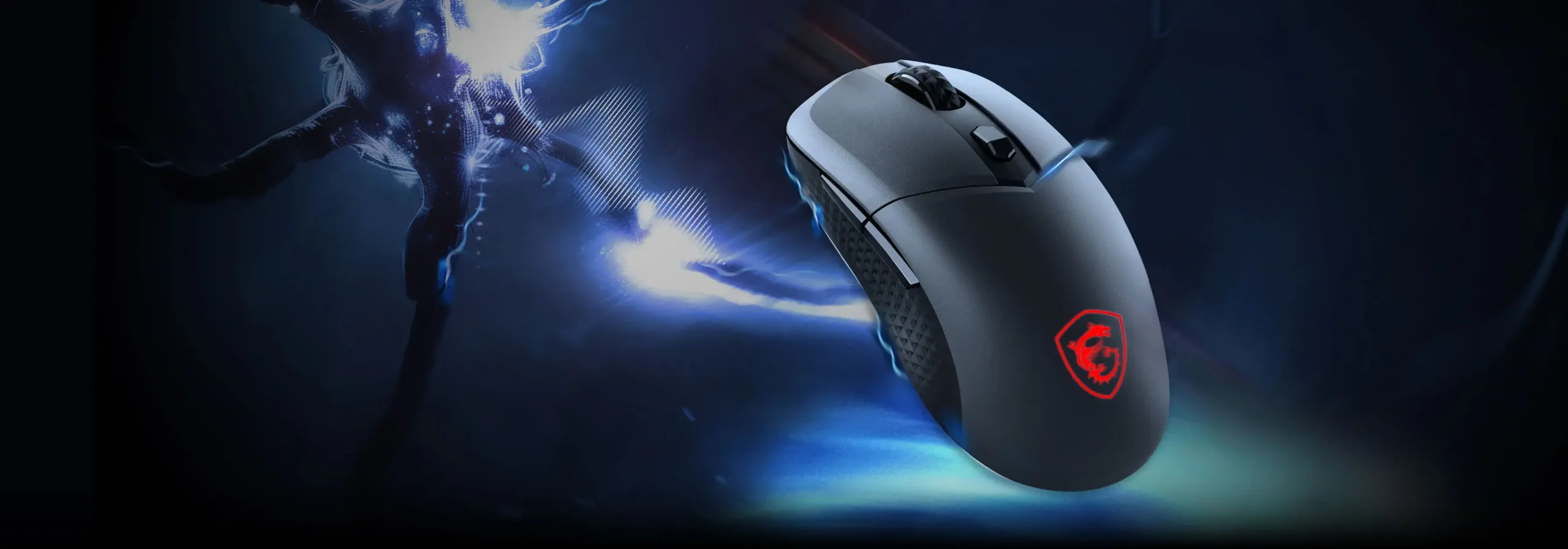 MSI Versa 300 Wireless 8000 DPI RGB Tri-Mode Gaming Mouse