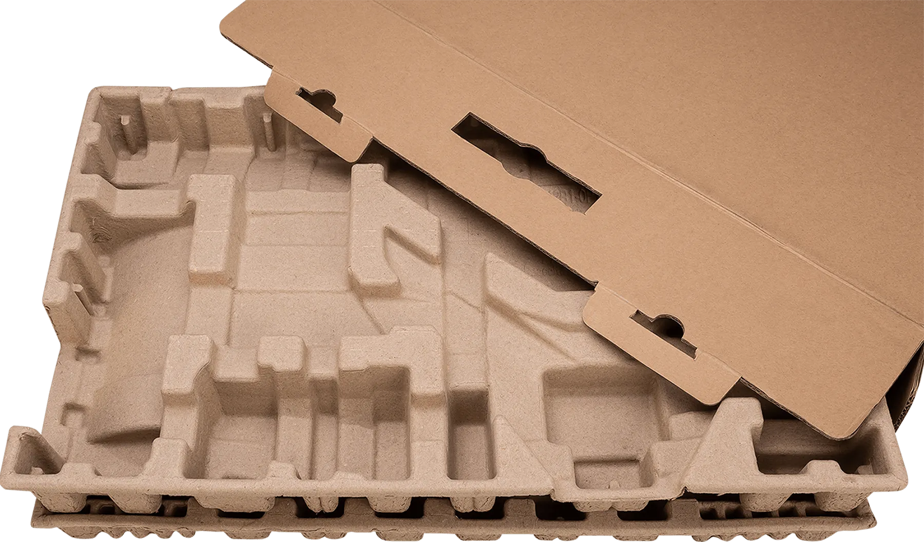 Eco-friendly recyclable paper packaging of MSI PRO business monitor