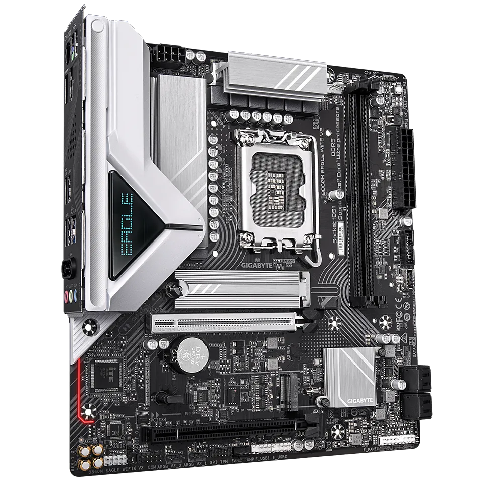 Gigabyte B860M EAGLE WIFI6 V2 Motherboard Hero View