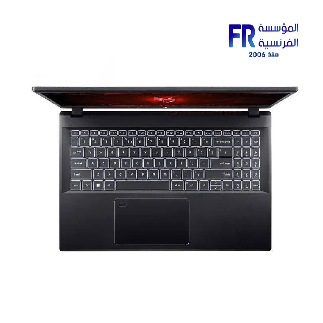 ⁦Acer Nitro V15 ANV15-51 - Intel Core i5 13420H - 16GB DDR5 - 512GB NVMe SSD - RTX 3050 6GB - 15.6 Inch FHD 165Hz IPS - Black Laptop⁩ - الصورة ⁦3⁩