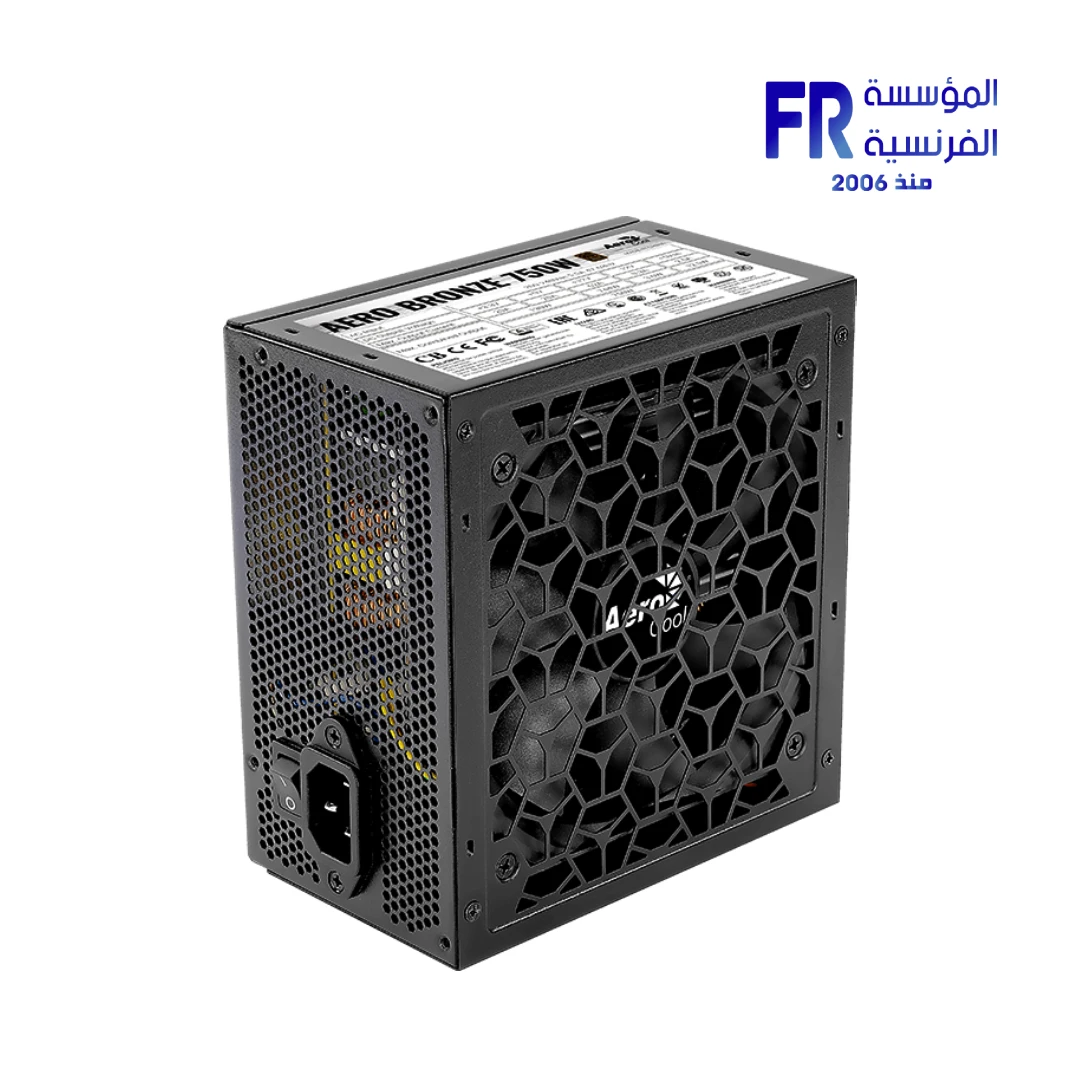 Aerocool AERO BRONZE 750W 80Plus Bronze Power Supply