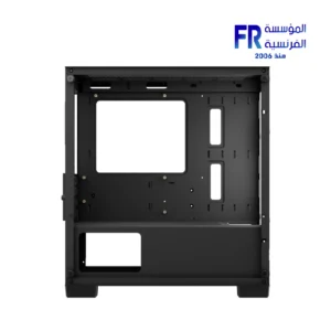Alternative view of Aerocool B312F Flow Tempered Glass Black Mini Tower Case