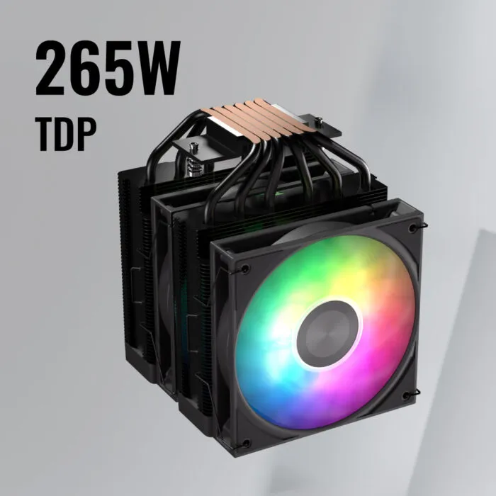Aerocool Icicle AL60C Compatible with Intel LGA 1851 1700 1200 115X and AMD AM5 AM4 - Universal Socket Support