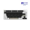 Attack Shark X86T Tri Mode RGB Green Tea Switch Milk White Gaming Keyboard