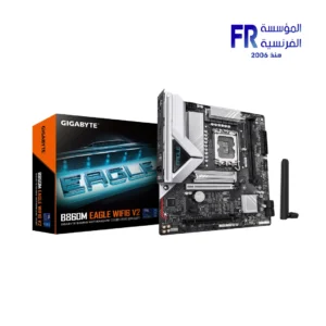 gigabyte b860m eagle wifi6 v2 motherboard front view egypt best price