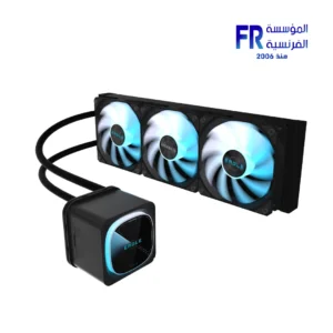 Alternative view of Gigabyte EAGLE 360 360mm ARGB Black AIO Liquid CPU Cooler