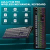 Aula F108 Pro Smart Screen Wireless Mechanical Gaming Keyboard