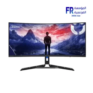 Lenovo Legion R34W-30 monitor 34 inch WQHD curved front view Egypt best price