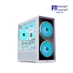 Lian Li Lancool 217 INF White Mid Tower Case Front View Egypt Best Price