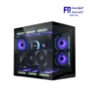 Lian Li O11D Dynamic Mini V2 Flow Black Gaming Case Front View Egypt Best Price