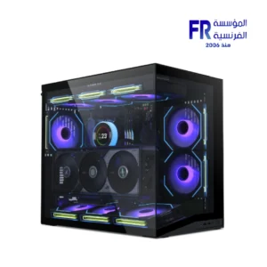 Lian Li O11D Dynamic Mini V2 Flow Black Gaming Case Front View Egypt Best Price