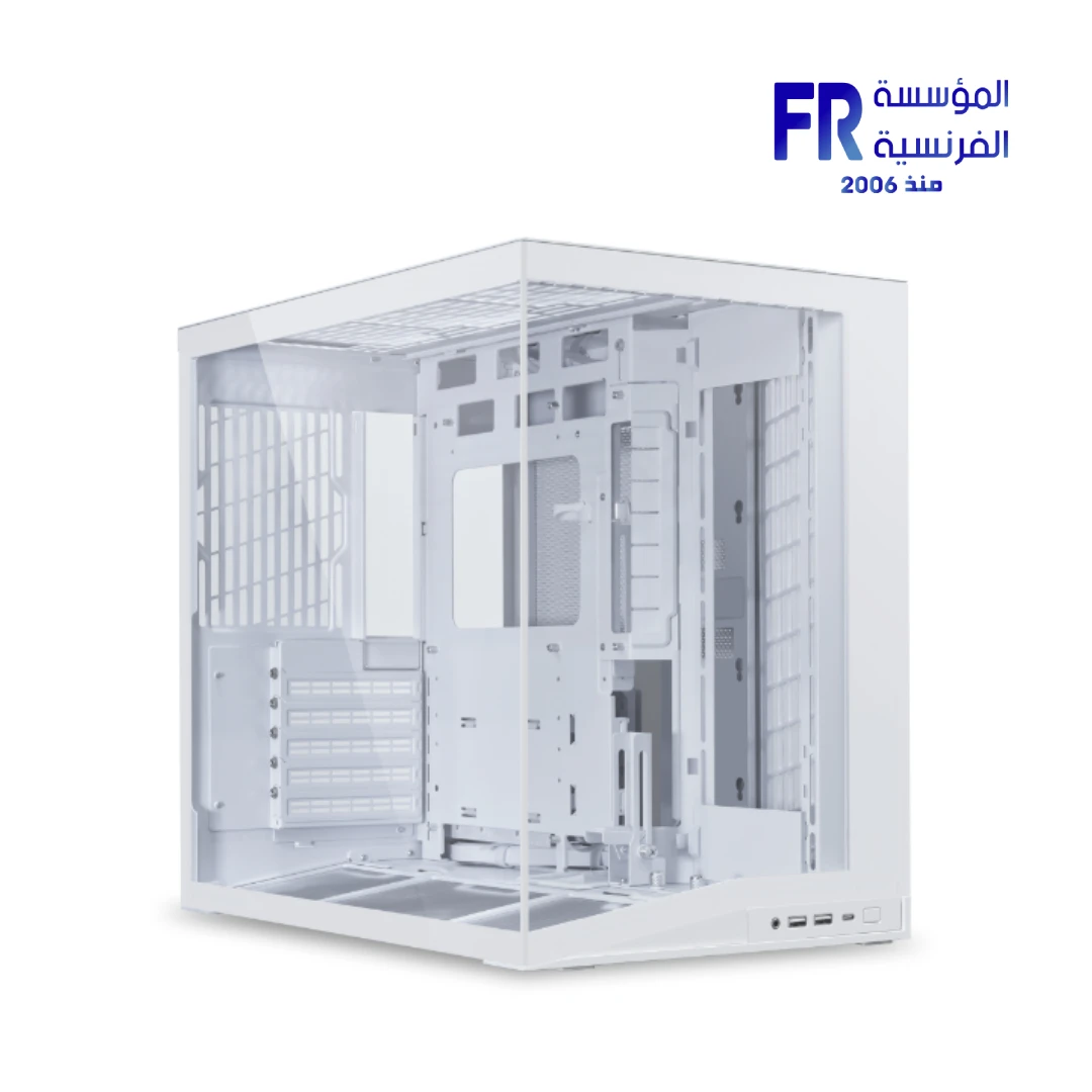 Lian Li O11D Dynamic Mini V2 White Gaming Case Front View Egypt Best Price