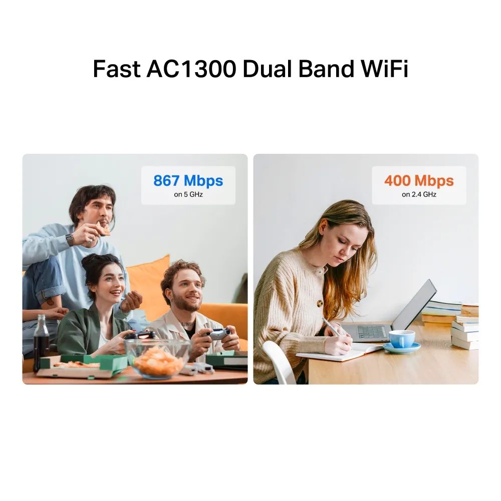 Mercusys MA32H Dual High-Gain Antennas Extended Range