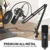 Maono A04 USB Plug and Play Microphone Connectivity
