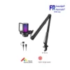 Maono DGM20S microphone black GamerWave condenser front view with RGB lighting Nasr City store Egypt