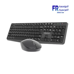 Meetion CW235 Wireless Arabic Keyboard and Mouse Combo Front View Egypt Best Price